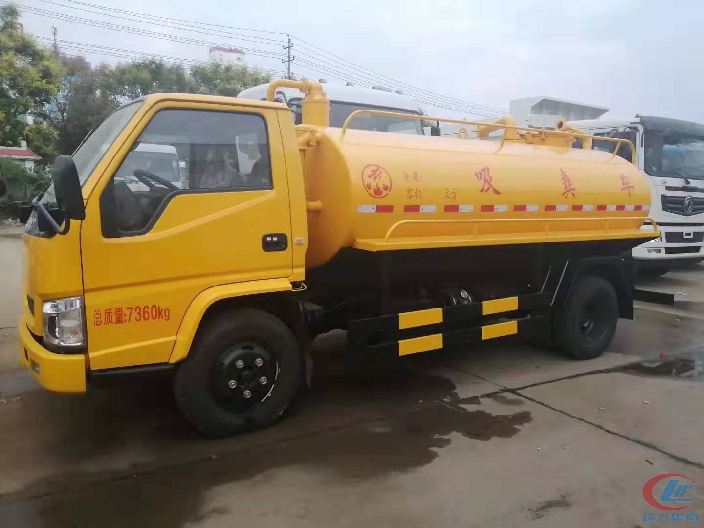 江鈴順達單排駕駛室吸糞車